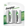 2-Pack D Rechargeable Batteries Online