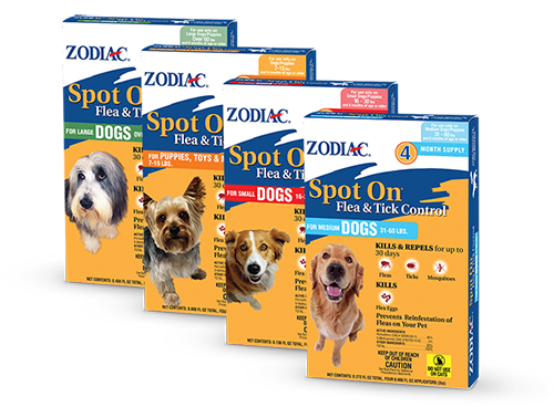 Wellmark International ZODIAC® SPOT ON® FLEA & TICK CONTROL FOR DOGS AND PUPPIES For Cheap