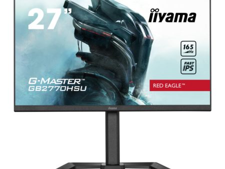 27  ETE Fast IPS Gaming, G-Master Red Eagle, FreeSync PremiumPro, 2560x1440@165Hz, 400cd m², 1000:1, HDMI, DisplayPort, 0,5ms (GTG), HDR400, Speakers, USB-HUB (2x3.0), Black Tuner, 15cm Height Adj. Stand Fashion