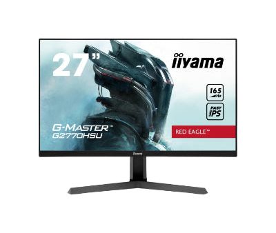 iiyama G-MASTER Red Eagle G2770HSU-B1 - LED monitor - 27  - 1920 x 1080 Full HD (1080p) @ 165 Hz - Fast IPS - 250 cd   m² - 1100:1 - 0.8 ms - HDMI, DisplayPort - speakers - matte black For Cheap