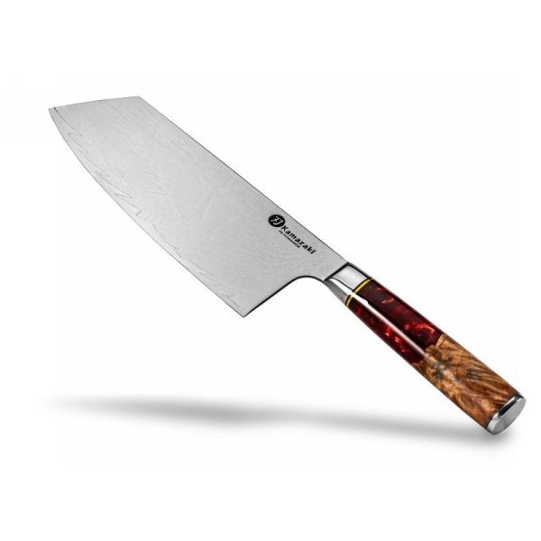 Damasko plieno peilis Kamazaki Cleaver KZI201KN, 19 cm Online