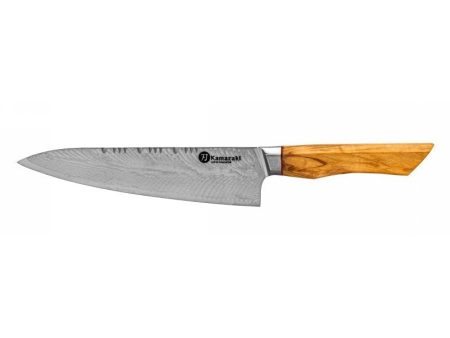 Damasko plieno peilis Kamazaki Chef KZI301KN, 20 cm Online now