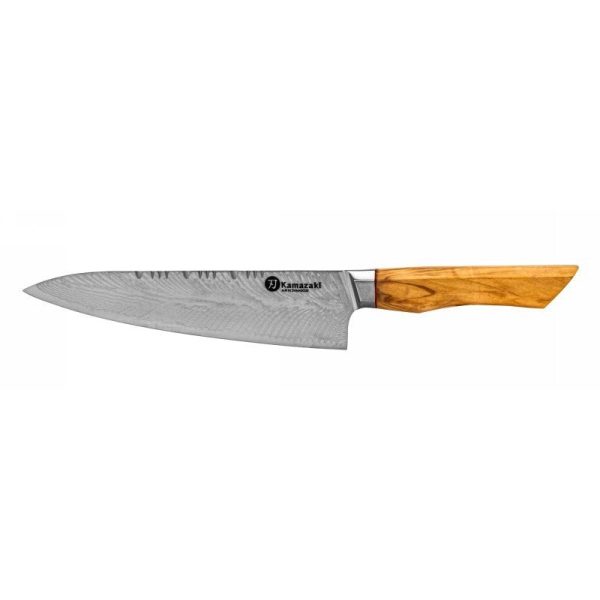 Damasko plieno peilis Kamazaki Chef KZI301KN, 20 cm Online now