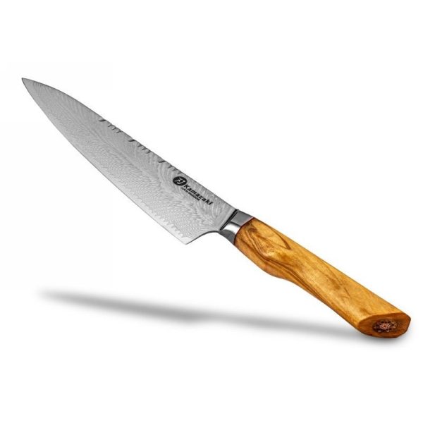 Damasko plieno peilis Kamazaki Chef KZI301KN, 20 cm Online now