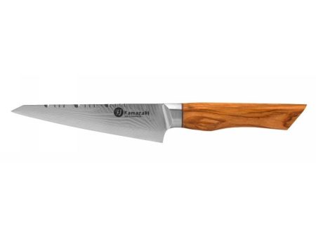 Damasko plieno Kamazaki Universalus peilis KZI305KN, 15 cm Discount