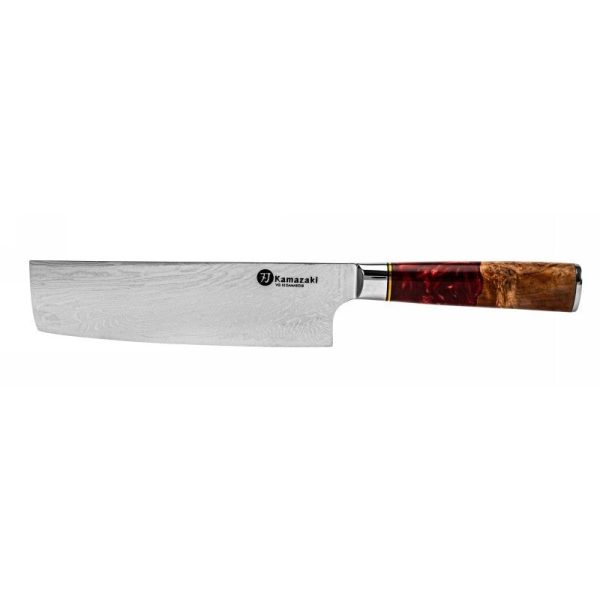 Damasko plieno peilis Kamazaki Nakiri KZI206KN, 18 cm Sale