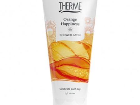 THERME ORANGE HAPPINESS KŪNO PRAUSIKLIS, 200 ML Hot on Sale