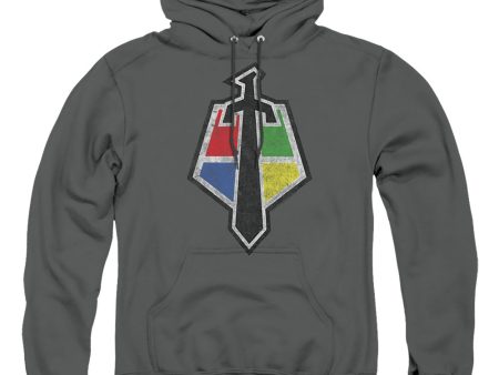 VOLTRON : SIGIL ADULT PULL OVER HOODIE Charcoal SM Online Sale