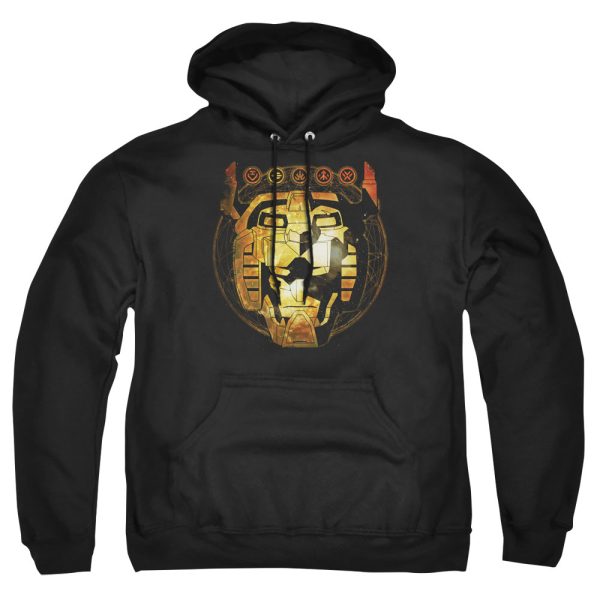 VOLTRON : HEAD SPACE ADULT PULL OVER HOODIE Black MD Hot on Sale