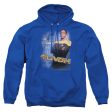 STAR TREK : TUVOK ADULT PULL OVER HOODIE Royal Blue SM Online